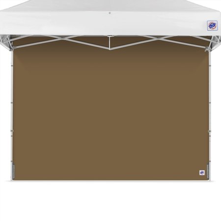 E-Z UP TAA Compliant Sidewall, 8' W x 8' H, Coyote Brown SWP3FXT8CB